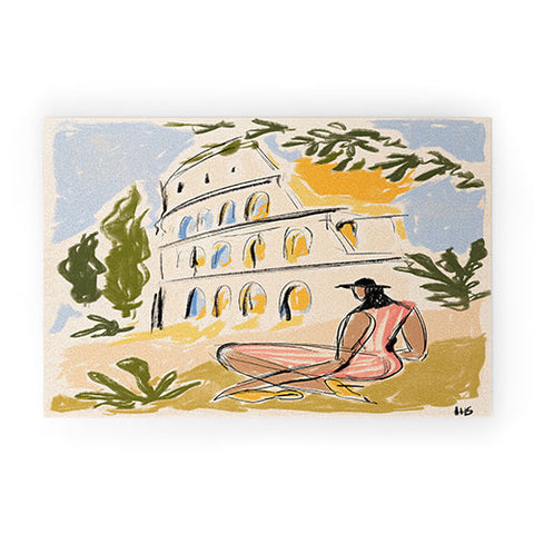 Maggie Stephenson When in Rome I Welcome Mat