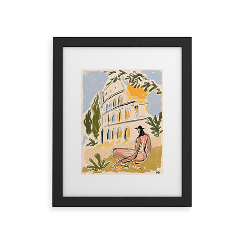 Maggie Stephenson When in Rome I Framed Art Print