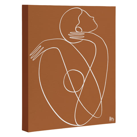 Maggie Stephenson You are doing great rust Art Canvas