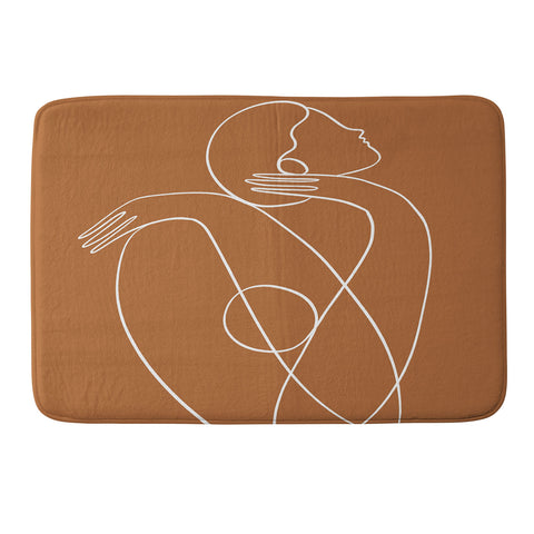 Maggie Stephenson You are doing great rust Memory Foam Bath Mat
