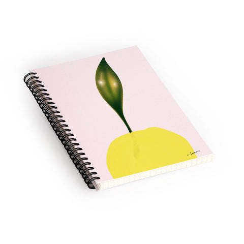 Mambo Art Studio A Lemon Spiral Notebook