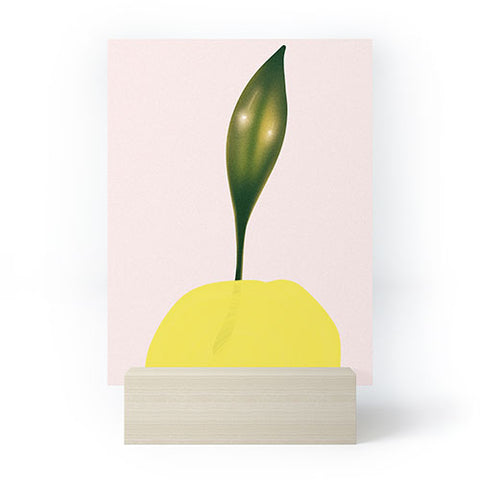 Mambo Art Studio A Lemon Mini Art Print