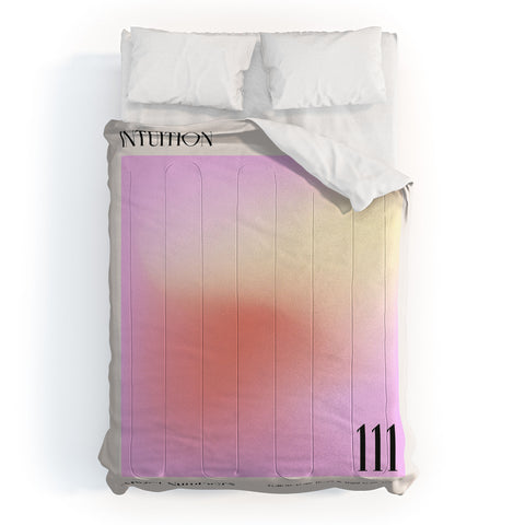 Mambo Art Studio Angel Numbers 111 Intuition Comforter