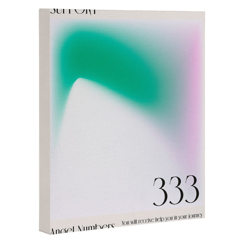 Mambo Art Studio Angel Numbers 333 Support Art Canvas