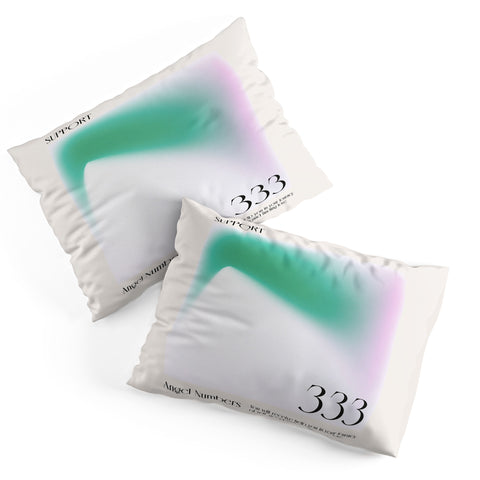 Mambo Art Studio Angel Numbers 333 Support Pillow Shams