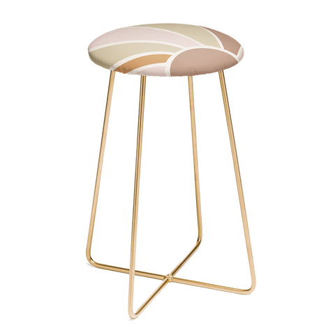 Mambo Art Studio Boho Retro Sun Counter Stool