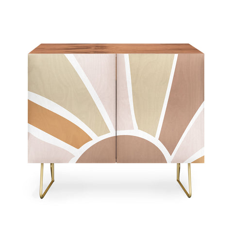 Mambo Art Studio Boho Retro Sun Credenza