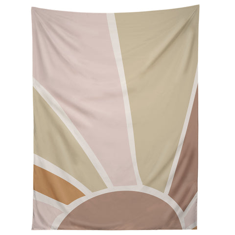 Mambo Art Studio Boho Retro Sun Tapestry