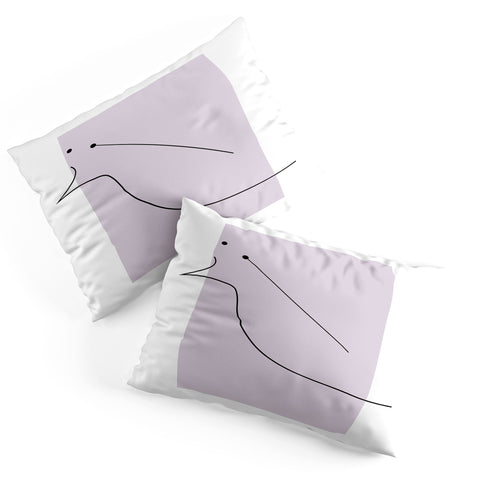 Mambo Art Studio Curves Number 2 Pillow Shams