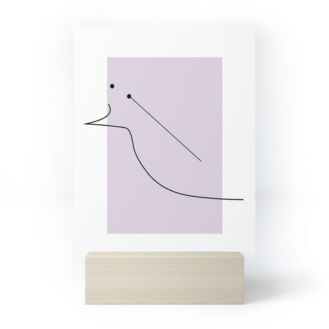 Mambo Art Studio Curves Number 2 Mini Art Print