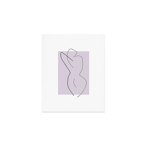 Mambo Art Studio Curves Number 3 Art Print