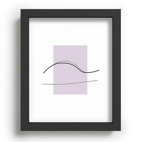 Mambo Art Studio Curves Number 4 Recessed Framing Rectangle