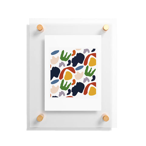 Mambo Art Studio Cut Out Shapes Vibrant Floating Acrylic Print
