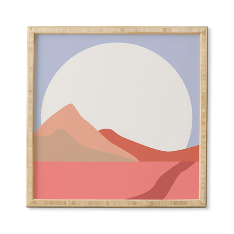 Mambo Art Studio Desert Sun Framed Wall Art