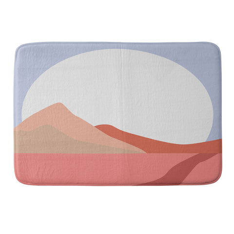 Mambo Art Studio Desert Sun Memory Foam Bath Mat