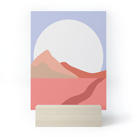 Mambo Art Studio Desert Sun Mini Art Print