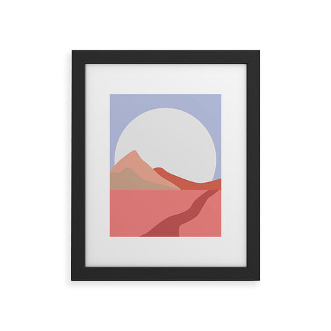 Mambo Art Studio Desert Sun Framed Art Print
