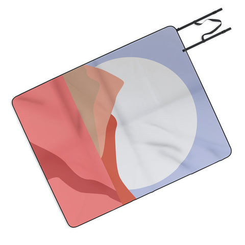 Mambo Art Studio Desert Sun Picnic Blanket