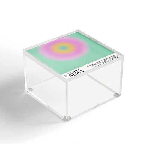 Mambo Art Studio Green Aura Acrylic Box