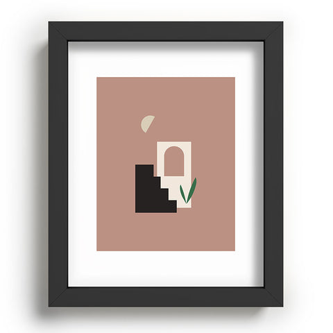 Mambo Art Studio Natural Landscape Minimal Recessed Framing Rectangle