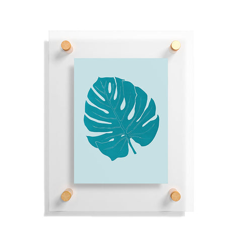 Mambo Art Studio Paper Monstera Floating Acrylic Print