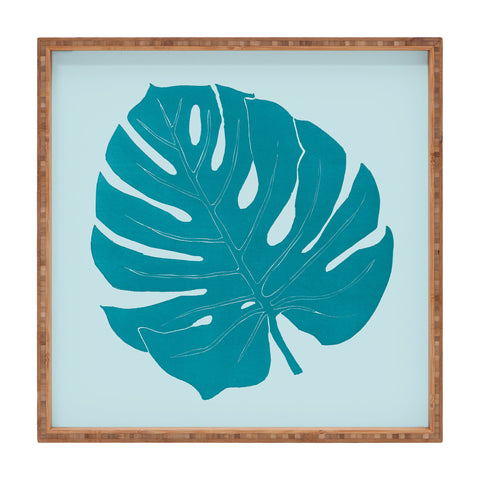 Mambo Art Studio Paper Monstera Square Tray
