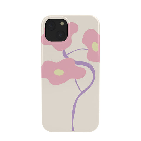 Mambo Art Studio Pastel Pink Bouquet Phone Case