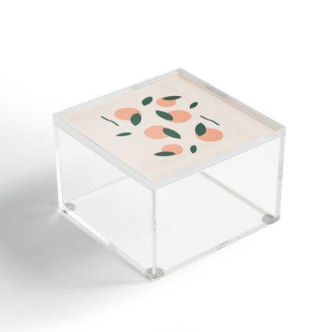 Mambo Art Studio Peaches and Oranges Acrylic Box