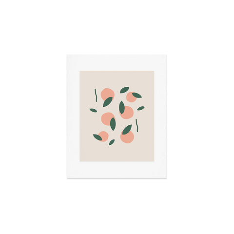 Mambo Art Studio Peaches and Oranges Art Print