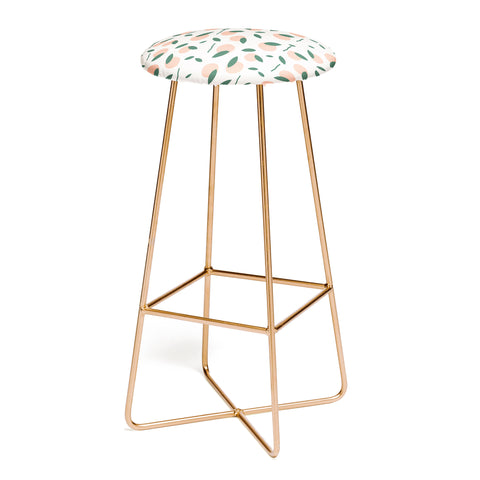 Mambo Art Studio Peaches and Oranges Bar Stool