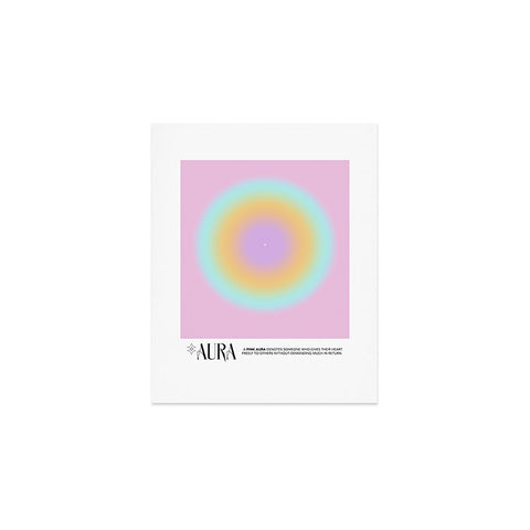 Mambo Art Studio Pink Aura Art Print
