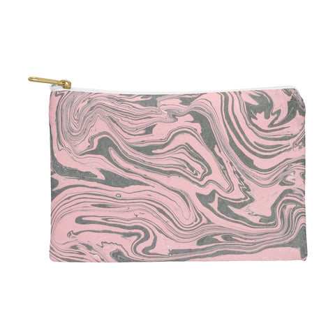 Mambo Art Studio Pink Marble Paper Pouch