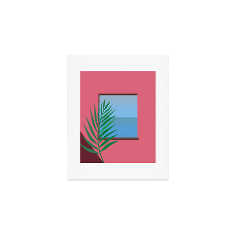 Mambo Art Studio Pink View Art Print