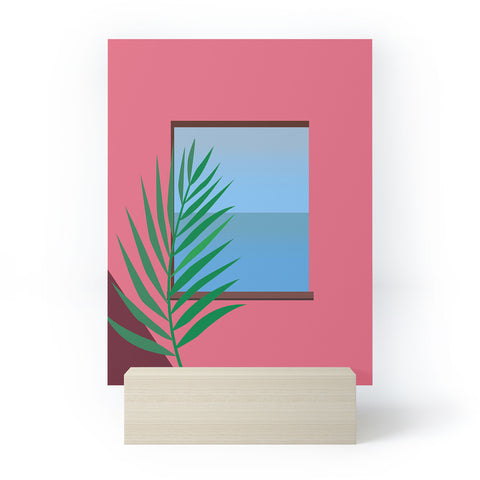 Mambo Art Studio Pink View Mini Art Print