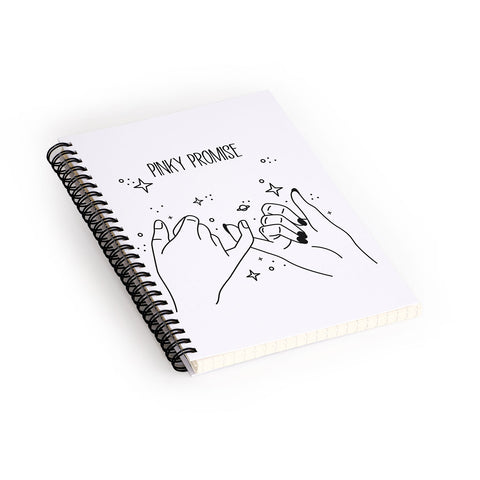 Mambo Art Studio Pinky Promise Spiral Notebook