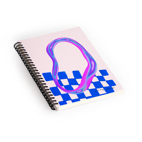 Mambo Art Studio Shape Study Glossy 3D Spiral Notebook