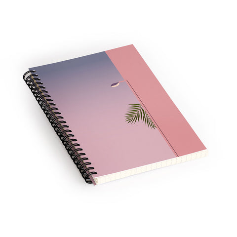 Mambo Art Studio Sunset Urban Landscape Spiral Notebook