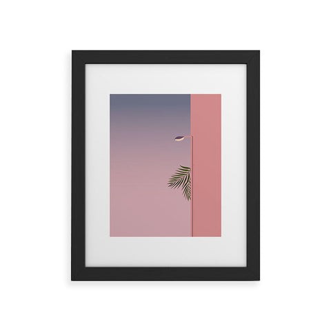 Mambo Art Studio Sunset Urban Landscape Framed Art Print