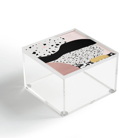 Mambo Art Studio Terrazzo in Pink Acrylic Box
