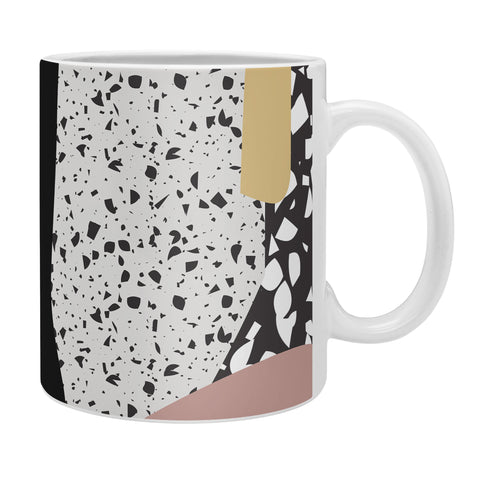 Mambo Art Studio Terrazzo in Pink Coffee Mug
