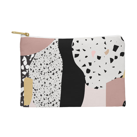 Mambo Art Studio Terrazzo in Pink Pouch