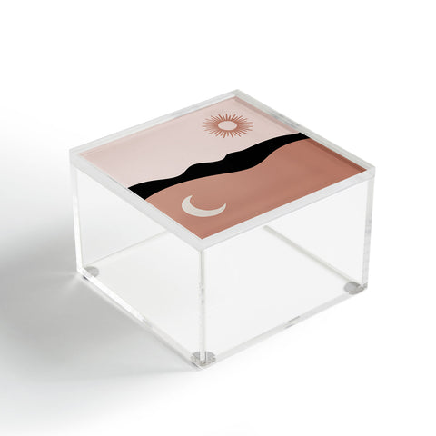 Mambo Art Studio The Sun and The Moon Acrylic Box