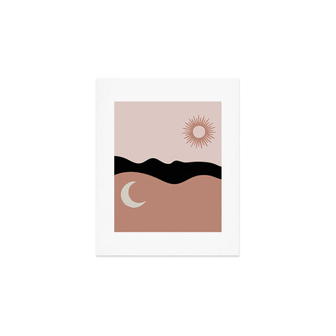 Mambo Art Studio The Sun and The Moon Art Print