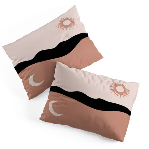 Mambo Art Studio The Sun and The Moon Pillow Shams