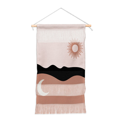 Mambo Art Studio The Sun and The Moon Wall Hanging Portrait