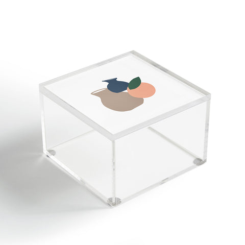 Mambo Art Studio Vases and Fruits Acrylic Box