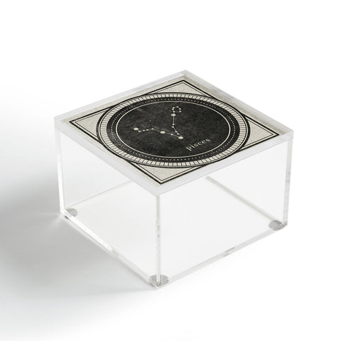Mambo Art Studio Vintage Astrology Pisces Acrylic Box