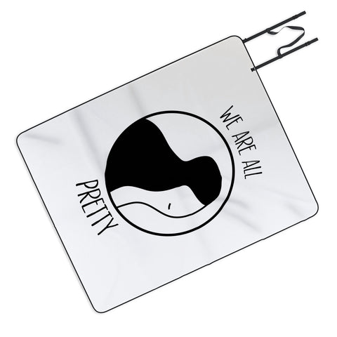 Mambo Art Studio We Are All Pretty Picnic Blanket