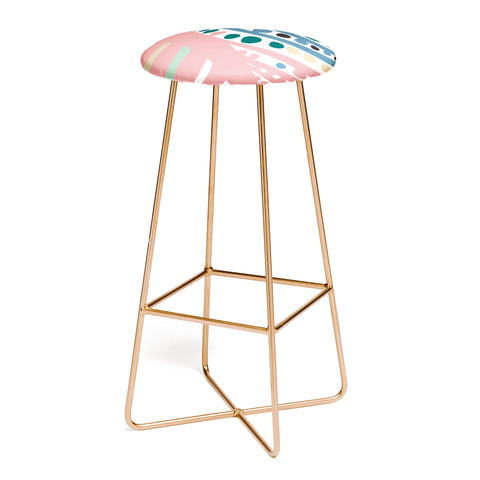 Mambo Art Studio Yayoi Bar Stool