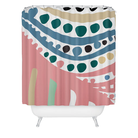 Mambo Art Studio Yayoi Shower Curtain